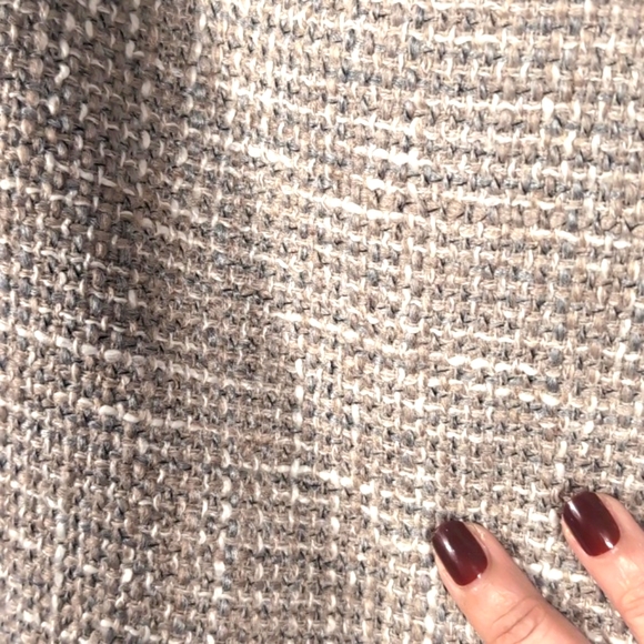 Dalia Collection Brown Tweed Pencil Skirt Knee-Length 14 - Picture 4 of 12